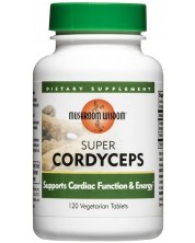 Super Cordyceps, 120 таблетки, Mushroom Wisdom -1