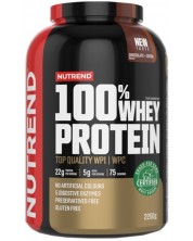 100% Whey Protein, шоколад с какао, 2250 g, Nutrend -1