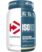 ISO 100, gourmet vanilla, 932 g, Dymatize -1