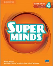 Super Minds 2nd Еdition Level 4 Teacher's Book with Digital Pack British English / Английски език - ниво 4: Книга за учителя