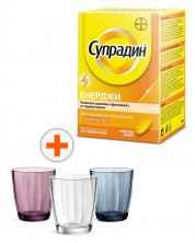 Супрадин Енерджи Мултивитамини и минерали с Коензим Q10, 30 филмирани таблетки, Bayer -1