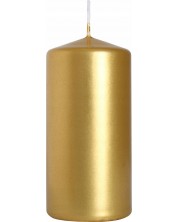 Свещ Bispol Aura - Златиста, 150 g -1