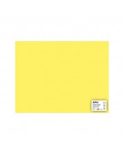 Картон Apli - Светло жълт, 50 х 65 cm