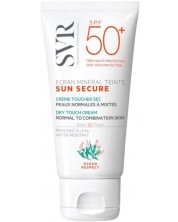 SVR Sun Secure Слънцезащитен тониран крем за лице, SPF50+, 50 ml -1