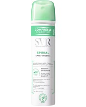 SVR Spirial Спрей против изпотяване, без алуминиеви соли, 75 ml -1