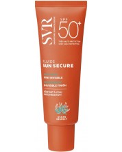 SVR Sun Secure Слънцезащитен флуид за лице, SPF50+, 50 ml