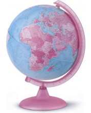 Светещ глобус Nova Rico - Розов свят, 25 cm., EN