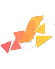 Светлинни панели Nanoleaf - Shapes Triangles Starter, 9 броя, бели