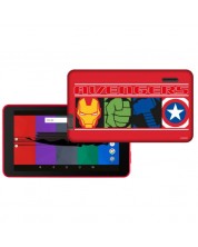 Детски таблет eSTAR - Hero Avengers, 7'', 2GB/16GB, червен/черен