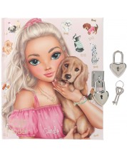 Таен дневник с ключ Depesche TоpModel - Candy and Doggy -1