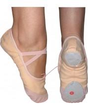 Танцови обувки (меки туфли) Maxima - бежови -1
