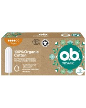 Тампони o.b. - Organic, Super, 16 броя -1