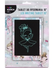 Таблет за рисуване Kidea - LCD дисплей, 10'', балерина