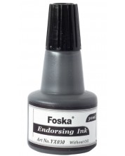 Тампонно мастило Foska - 30 ml, черно -1