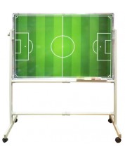 Тактическа треньорска дъска за футбол Maxima - 100 х 70 cm, зелена -1