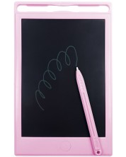 Таблет за рисуване Kidea - LCD дисплей, розов -1