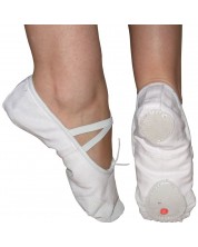 Танцови обувки (меки туфли) Maxima - бели -1