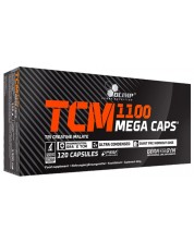 TCM 1100 Mega Caps, 1100 mg, 120 капсули, Olimp -1