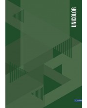 Тетрадка Lastva Unicolor - A4, 200 листа, широки редове, асортимент