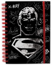 Тефтер ABYstyle DC Comics: Superman - Graphic, със спирала, формат A5
