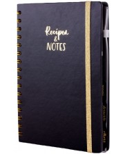 Тефтер за рецепти Victoria's Journals - Твърда корица, 112 листа, А5 -1