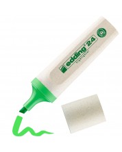 Текст маркер Edding 24 Eco Highlighter  - Зелен -1