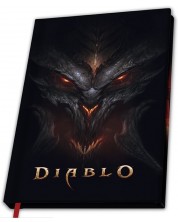 Тефтер ABYstyle Games: Diablo - Lord Diablo, формат А5 -1