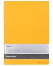 Тефтер Hugo Boss Essential Storyline - B5, бели листа, жълт -1
