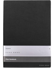 Тефтер Hugo Boss Essential Storyline - B5, бели листа, черен