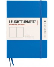Тефтер Leuchtturm1917 New Colours - А5, бели листове, Sky, твърди корици -1