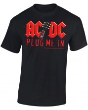 Тениска Plastic Head Music: AC/DC - Plug Me In -1