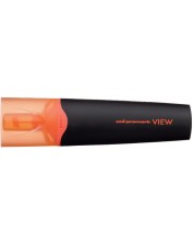 Текст маркер Uni Promark View - USP-200, 5 mm, флуоресцентно оранжев -1