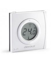 Термостат за стая devolo - 09810, Z-Wave, бял -1