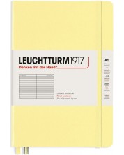 Тефтер Leuchtturm1917 - Medium A5, страници на редове, Vanilla