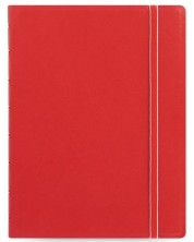 Тефтер Filofax A5 - Classic, червен -1