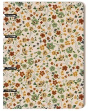 Тефтер Victoria's Journals Mini Florals - А5, 80 листа, на редове
