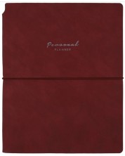 Тефтер Victoria's Journals Kuka - Бордо, пластична корица, 96 листа, В5 -1
