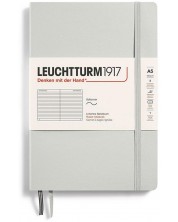 Тефтер Leuchtturm1917 Natural Colors - A5, сив, линиран, меки корици -1