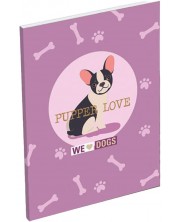 Тефтер А7 Lizzy Card We Love Dogs Pups -1