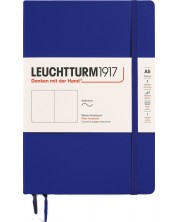 Тефтер Leuchtturm1917 New Colours - А5, бели листове, Ink, меки корици -1