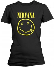 Тениска Plastic Head Music: Nirvana - Smiley -1