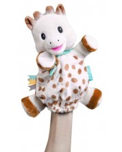 Текстилна кукла за ръка Sophie la Giraffe Sweety Sophie Collection - Утешителче -1