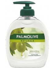 Palmolive Naturals Течен сапун, маслина, помпа, 300 ml -1