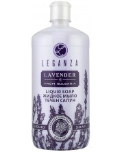Leganza Ogranic Lavender Tечен сапун, 1 l -1