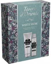 Tesori d'Oriente Комплект White Musk - Душ крем и Спрей дезодорант, 250 + 150 ml -1