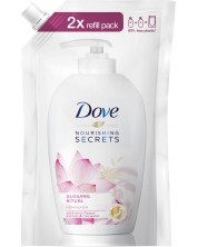 Dove Nourishing Secrets Течен сапун, лотос, 500 ml -1