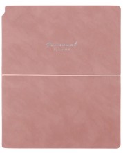 Тефтер Victoria's Journals Kuka - Розов, пластична корица, 96 листа, В5 -1