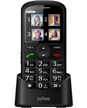 Мобилен телефон myPhone - Halo 2, 2.2'', 24MB, черен -1