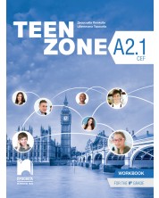 Teen Zone A2.1: Workbook 9th grade / Тетрадка по английски език за 9. клас - ниво А2.1 (Просвета)