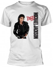Тениска Plastic Head Music: Michael Jackson - Bad (White) -1